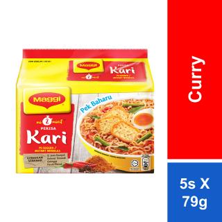 Image of MAGGI 2-Min Curry 5 Packs, 79g Each