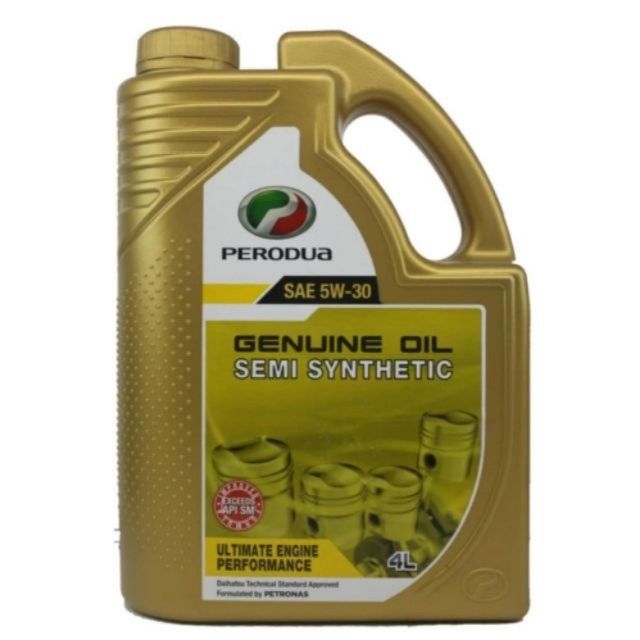 PERODUA ENGIN OIL 5/30W SAE MYVI VIVA KENARI KELISA ALZA 