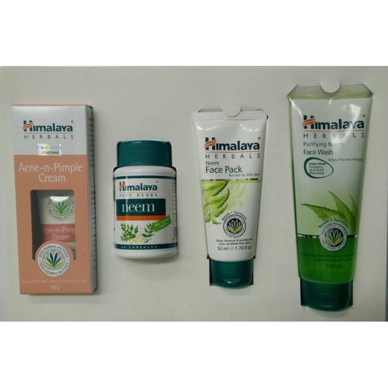himalaya acne set