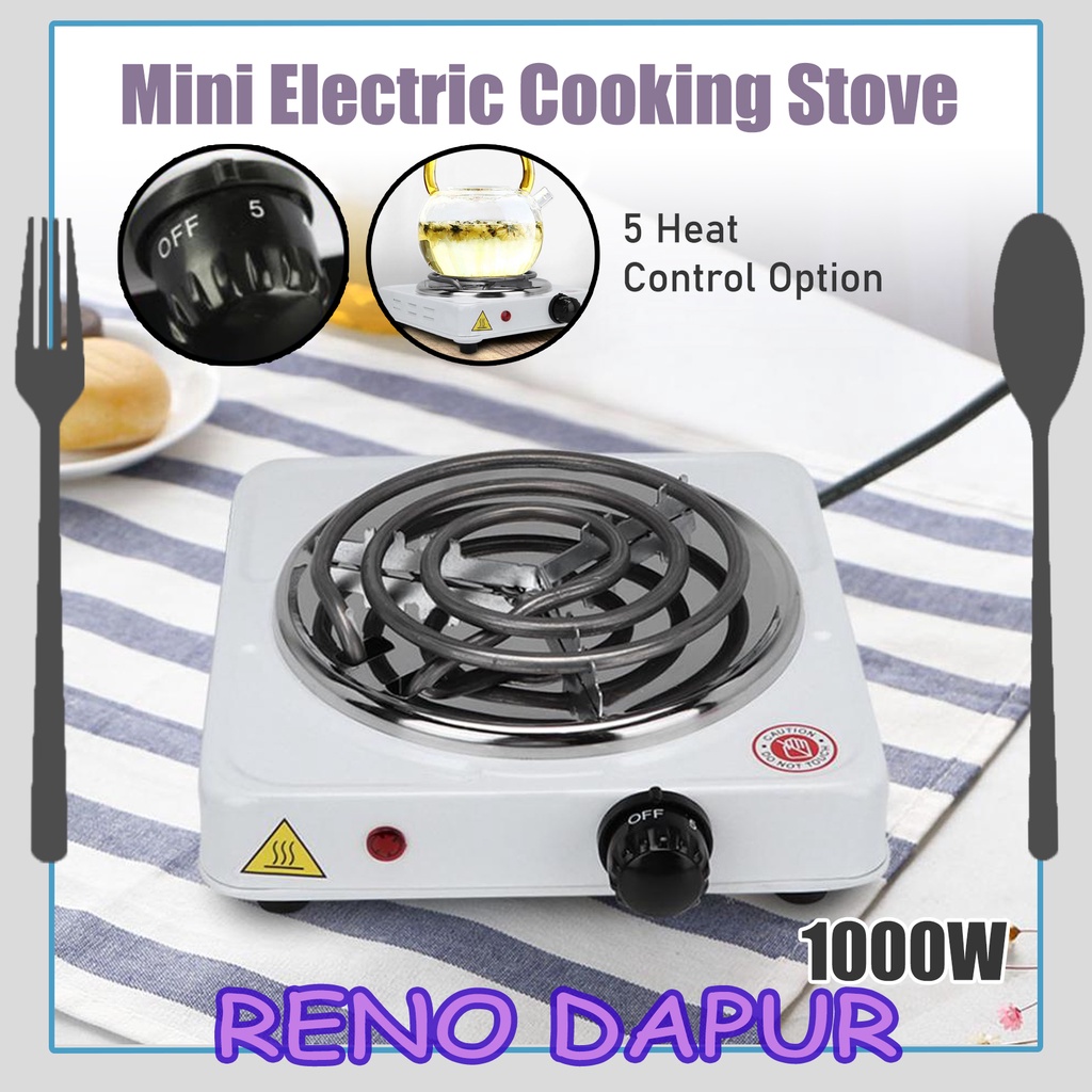 RENODAPUR ZD-2020B HOT PLATE ELECTRIC COOKING Portable Electric Stove Kitchen Compact Plate Burner Outdoor Random Colour