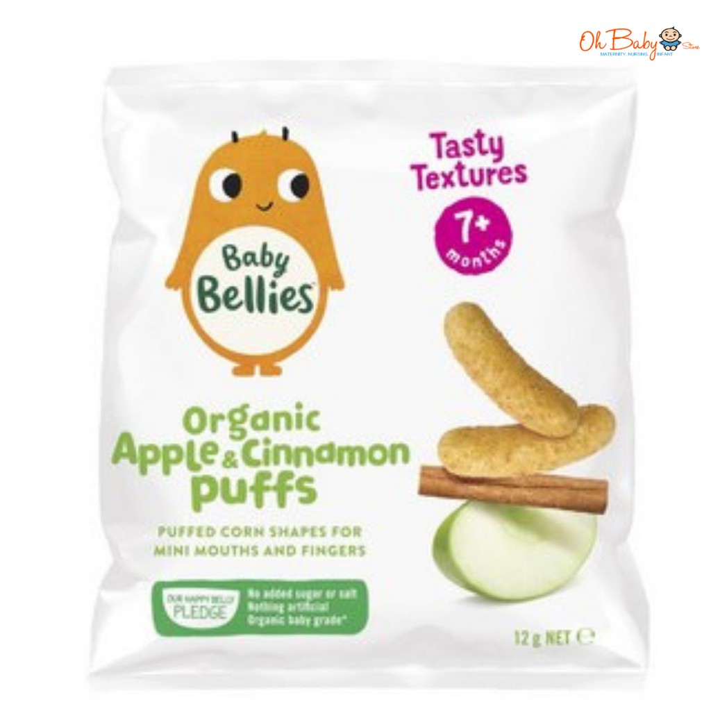 Little Bellies Baby Puffs - Apple Cinnamon (12g) | Shopee Malaysia