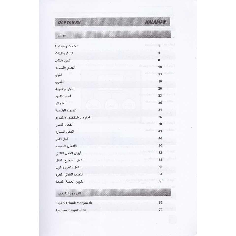 Buku Rujukan Dan Latihan Pengukuhan Bahasa Arab Al Muasirah Lam Pt3 Modul Abu Sakeena Shopee Malaysia