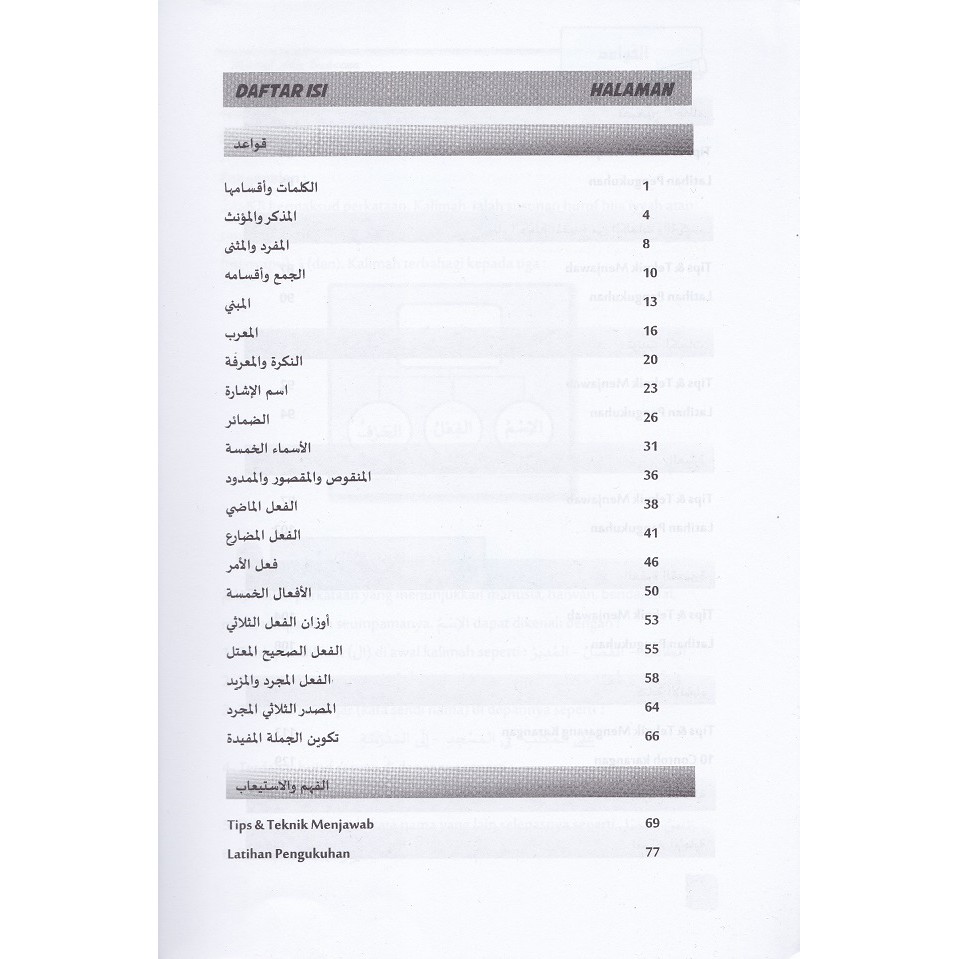 Buku Rujukan Dan Latihan Pengukuhan Bahasa Arab Al Muasirah Lam Pt3 Modul Abu Sakeena Shopee Malaysia
