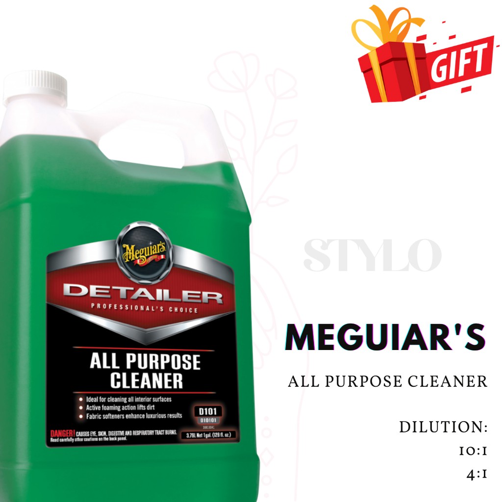Meguiar's D101 Detailer All Purpose Cleaner APC 1 GALLON / 3.79L Shopee Malaysia
