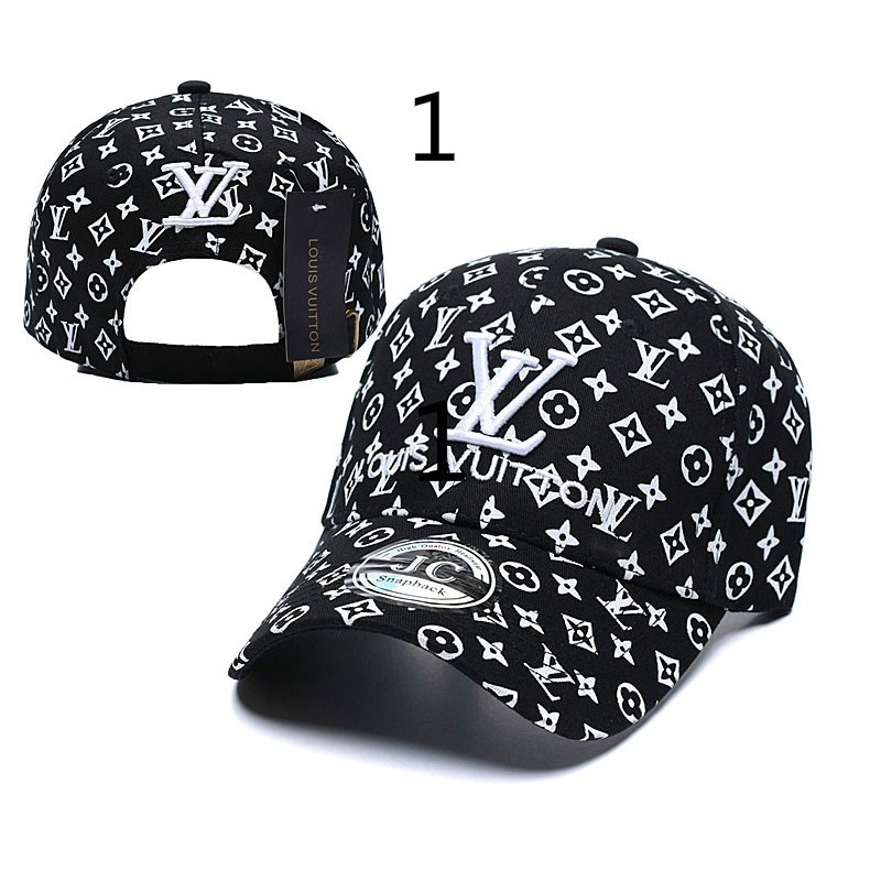 New Louis Vuitton Lv Logo Embroidery Cap Men Women Cotton Baseball Cap | Shopee Malaysia