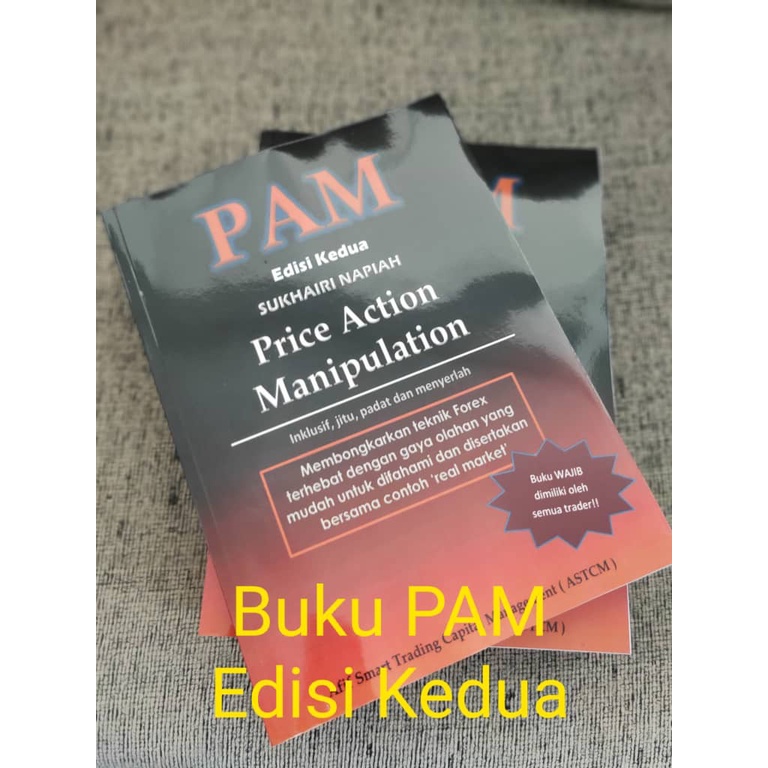 Buku Forex Price Action Manipulation Combo Buku PAM 1 dan PAM 2