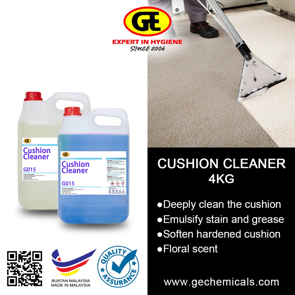 Cushion Cleaner Carpet Cleaner Leather Cleaner 4KG (Floral Scent) Carpet Shampoo