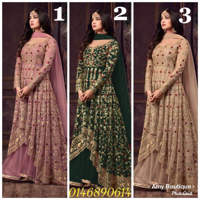 grand anarkali dress