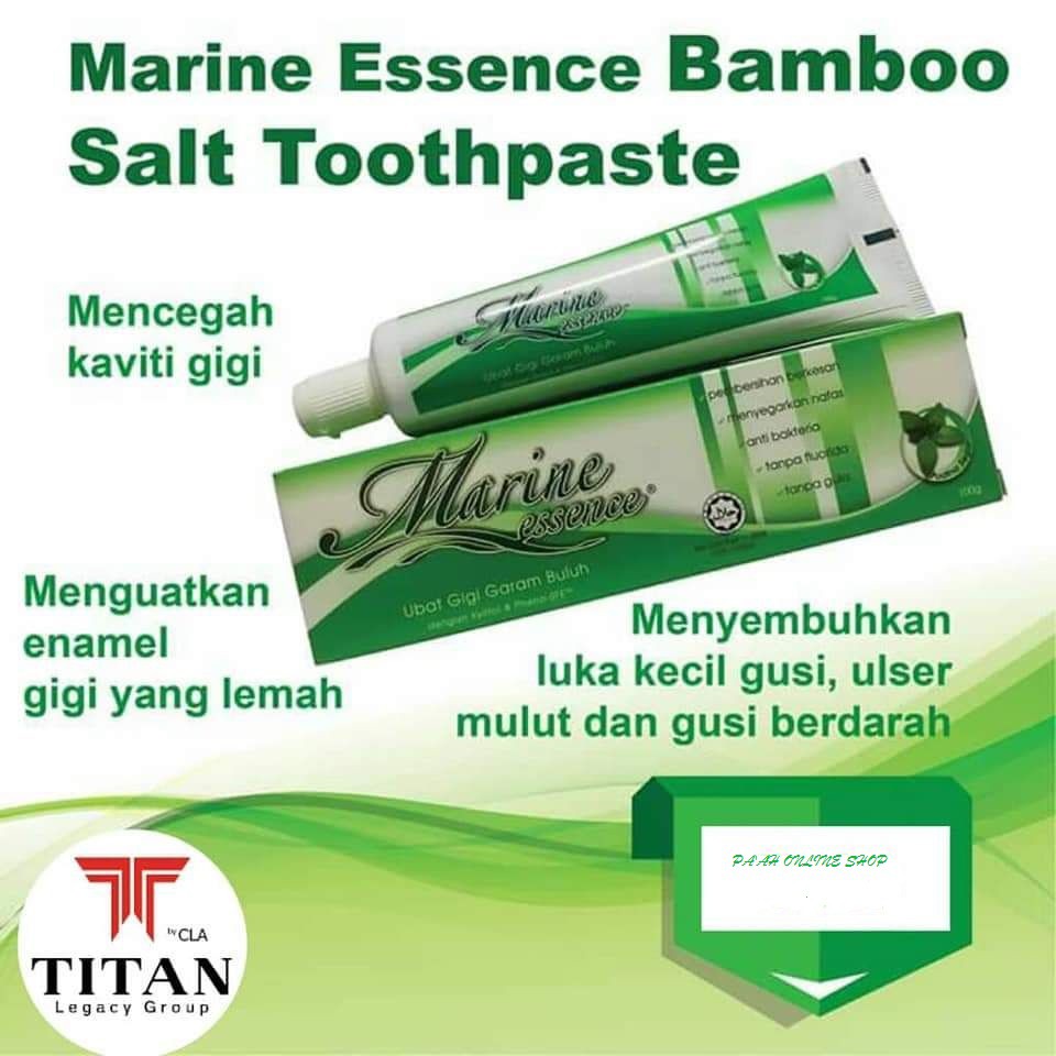 Ubat Gigi Garam Buluh Marine Essence Shopee Malaysia
