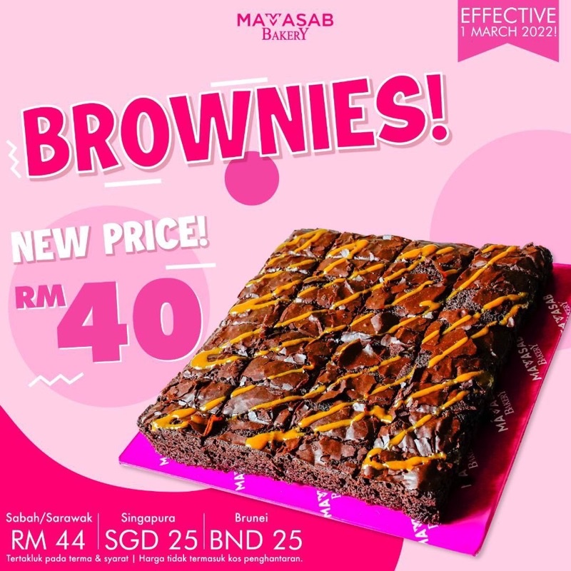 Brownese By Mamasab Bakery Kek Brownese Yang Sangat Sedap | Shopee Malaysia