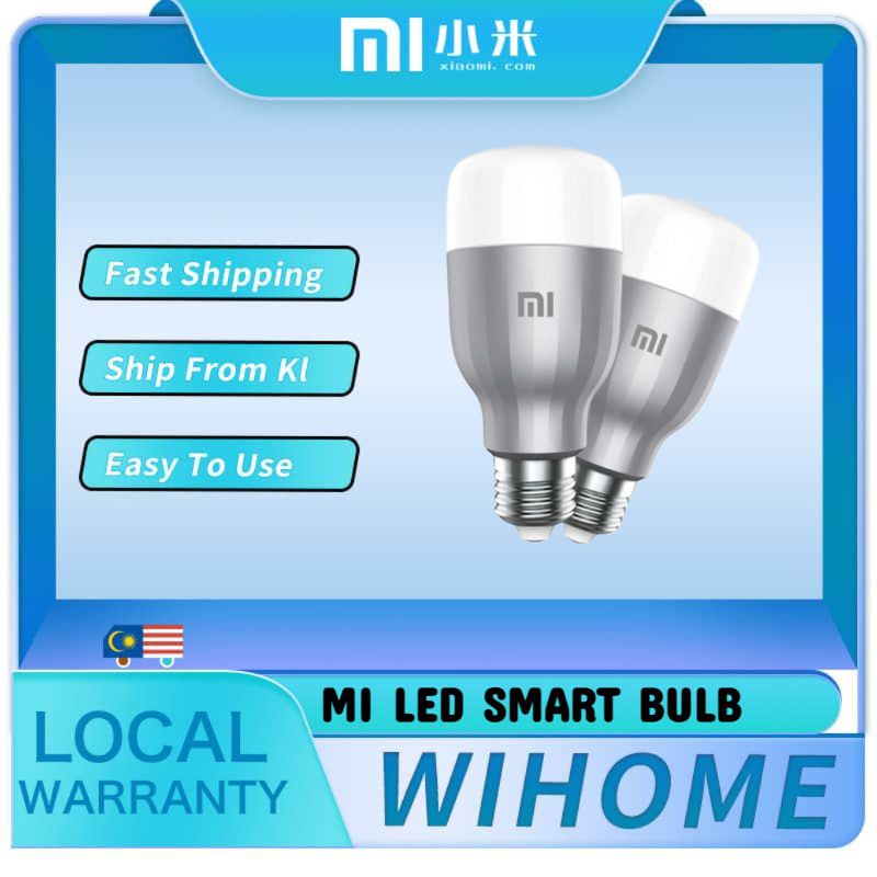 Ready Stock Xiaomi Mi Led Smart Bulb Essential White Colour English Warm White Shopee Malaysia