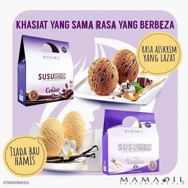 Susu Rizqi Coklat Vanila Shopee Malaysia