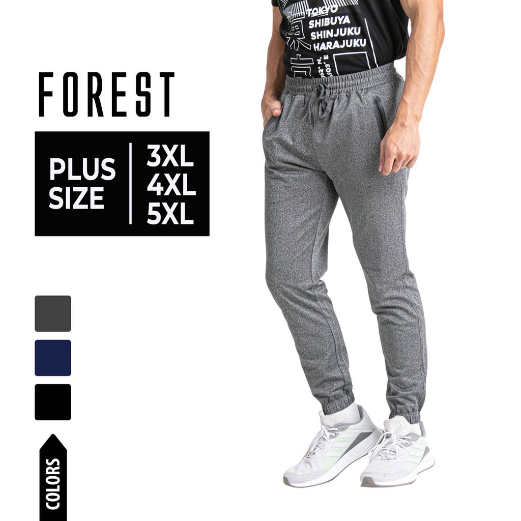 Forest Plus Size Jogger Pants Men Plus Size Seluar Lelaki PL10666