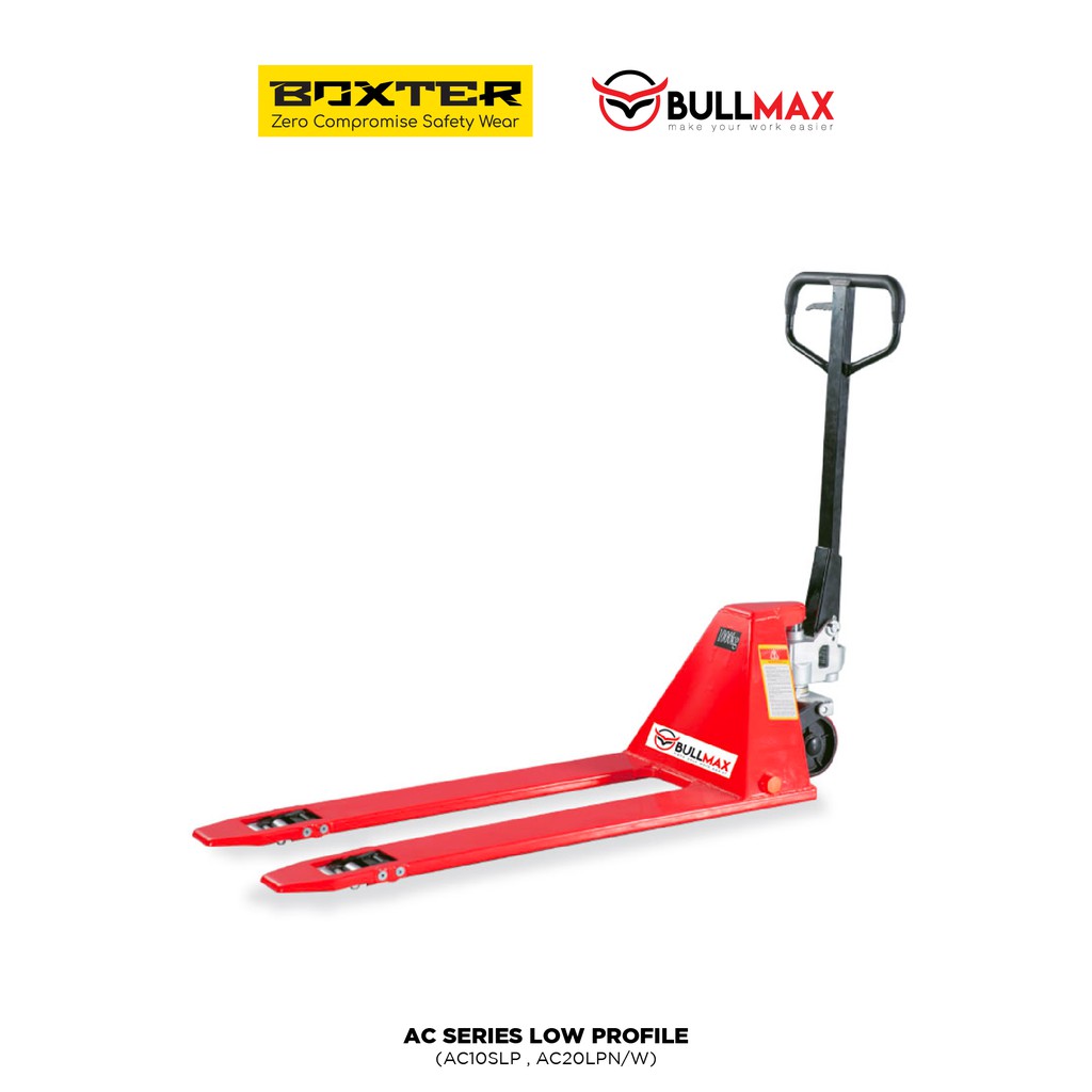 Boxter Hand Pallet Truck Wide Fork Manual Pallet 1 Ton / 2 Ton