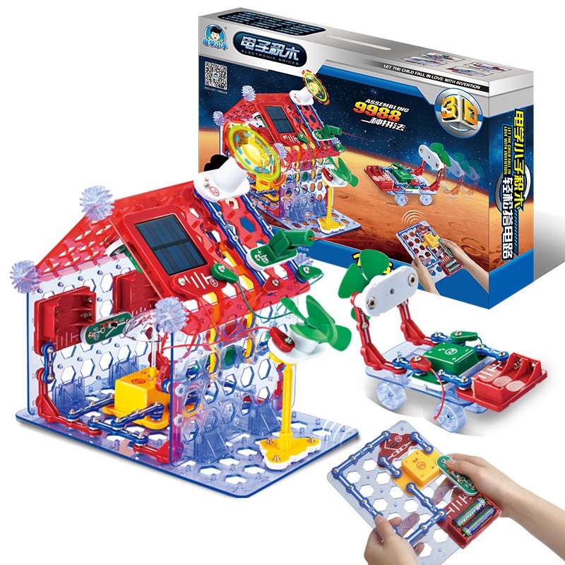 snap circuits 3d illumination electronics exploration kit