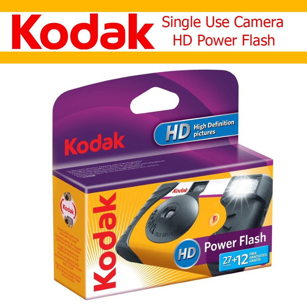 KODAK HD Power Flash Single Use Disposable Camera (39 Exposures) Shopee Malaysia