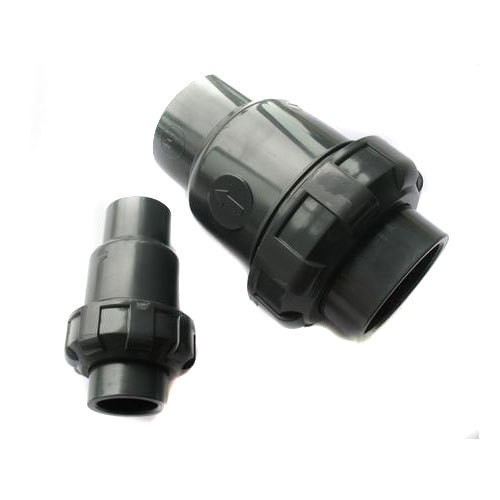 [NonThreaded] PVC ball check valve chemical pipe one way valve check