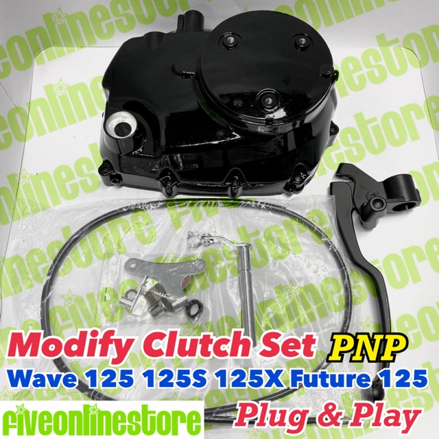 Clutch Lever Modify Set PNP Honda Wave125 Wave 125 125S 125X Modi  HandClutch Match Original Engine Cover Color