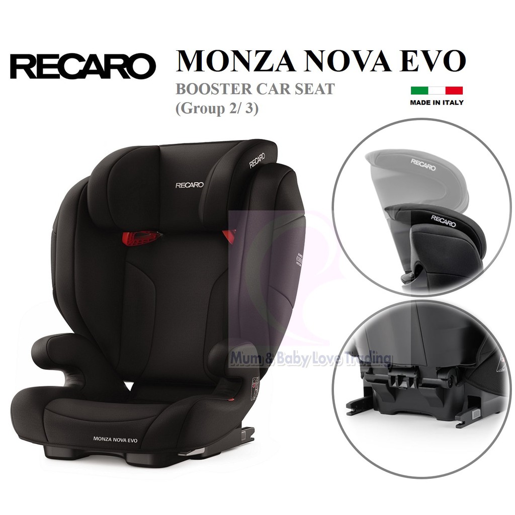 recaro baby seat isofix