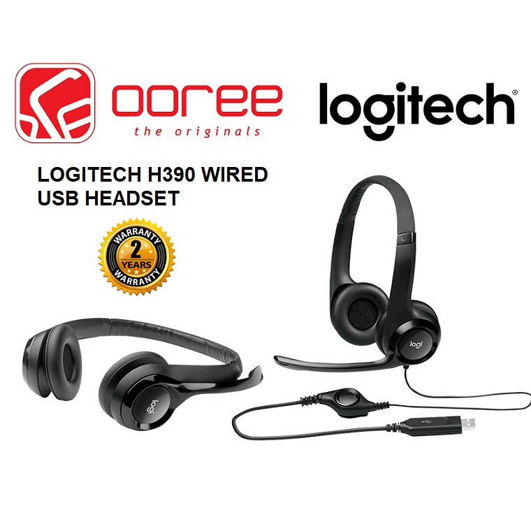 h390 usb computer headset logitech