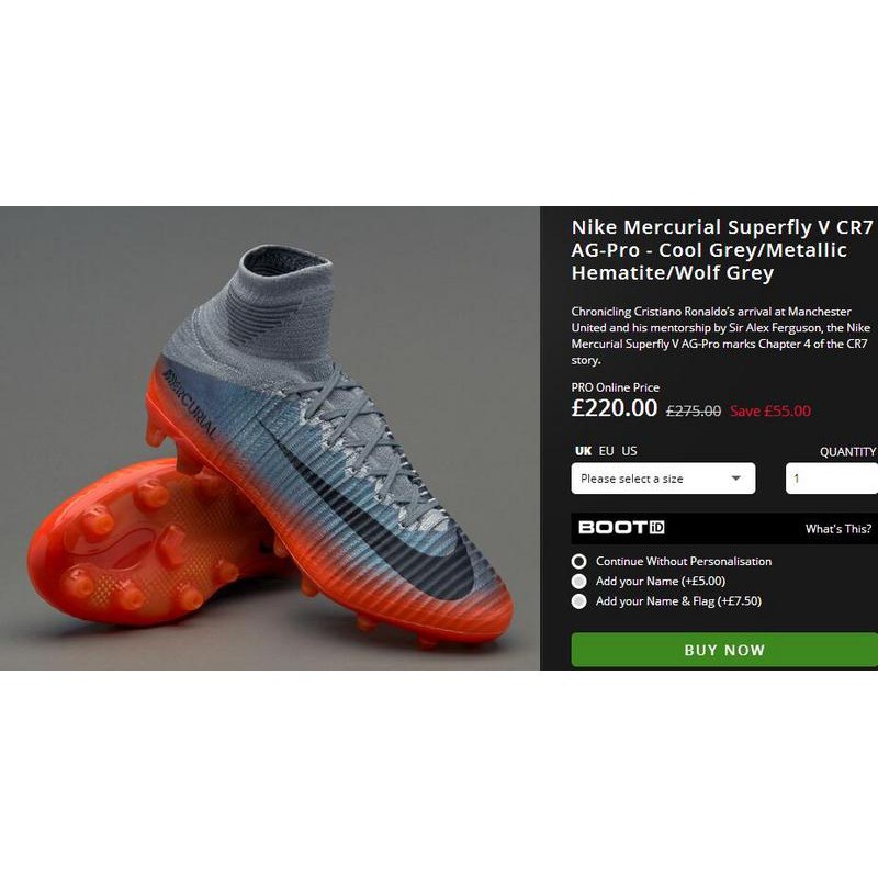 Buy Nike Mercurial Superfly VI Pro FG from Idealo.co.uk