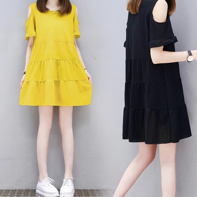 Casual One Piece Dress Shopee Malaysia
