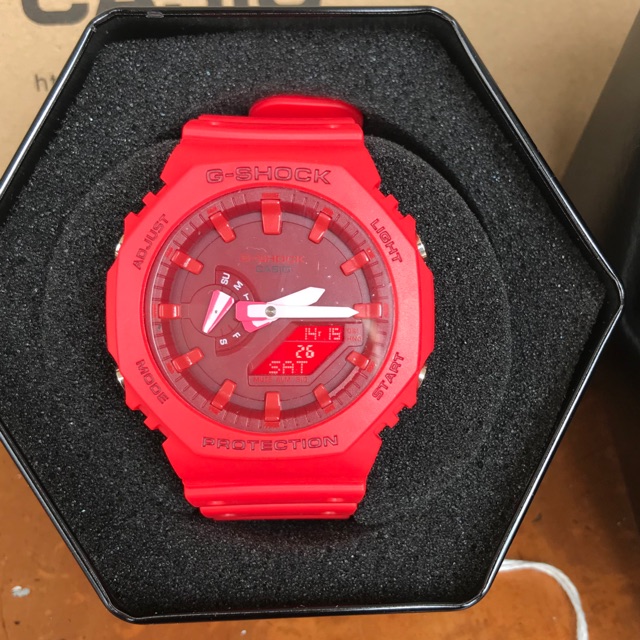 Tmj Merah G 2100 G Shock Shopee Malaysia