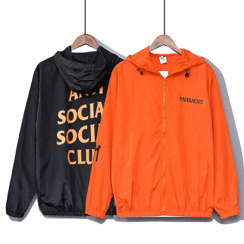 assc orange hoodie