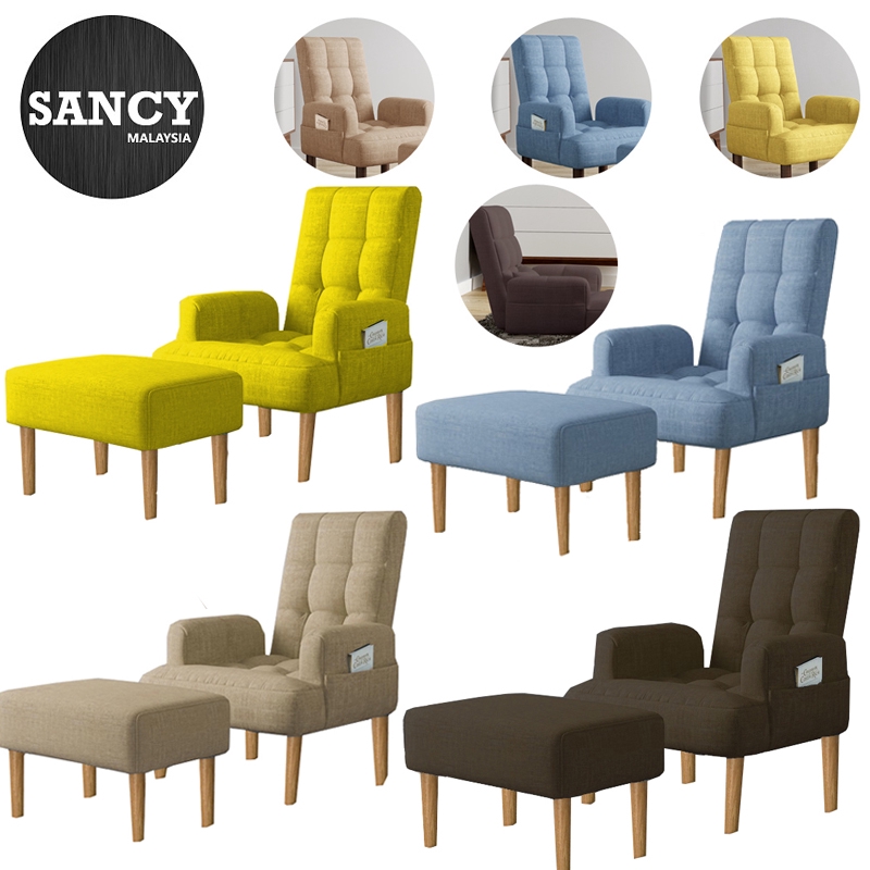 Sancy Tatami Small Folding Chair Single Lazy Sofa Backrest Lounge
