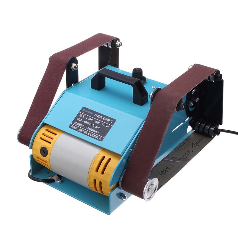 950w 220v Belt Sander Sanding Grinding Machine Bench Grinder