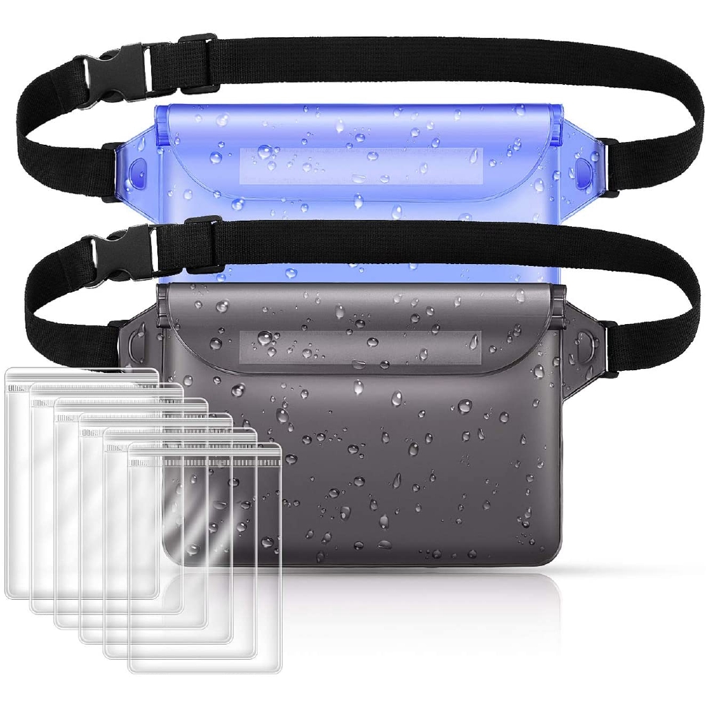 2 pcs Waterproof Dry Bags for Boating Swimming Snorkeling Kayaking