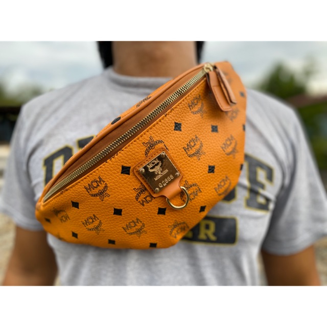 mcm pouch bag