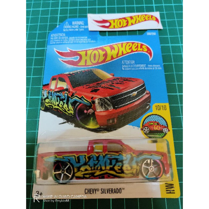 Hot Wheels Chevy Silverado Shopee Malaysia