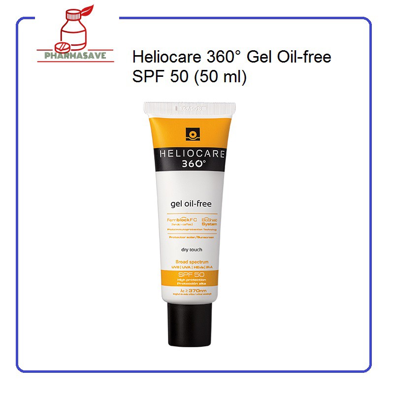 heliocare 360 spf 50 gel oil free