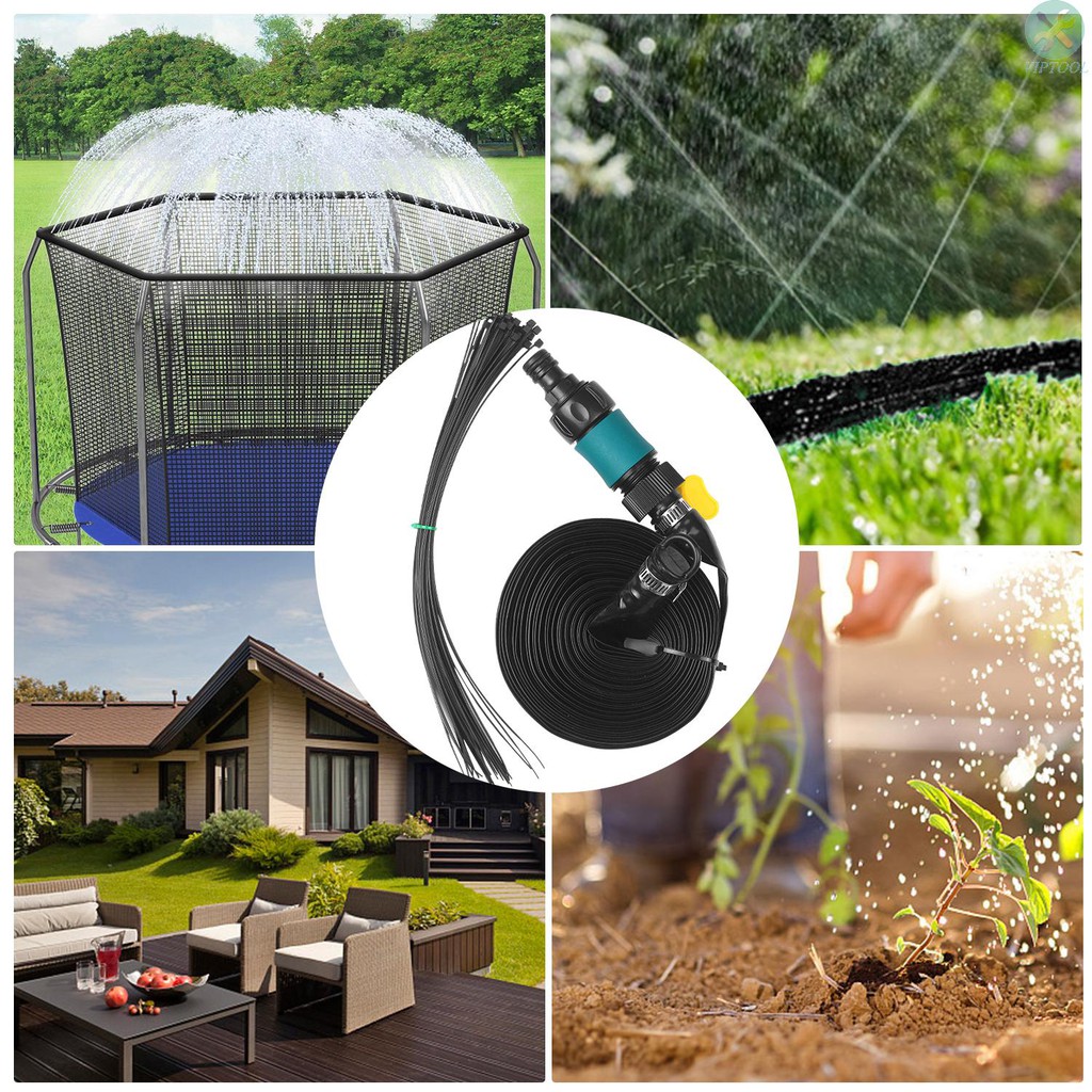 【vip】39ft 12m Trampoline Sprinkler Hose Waterpark Sprinkler Soft Pipe