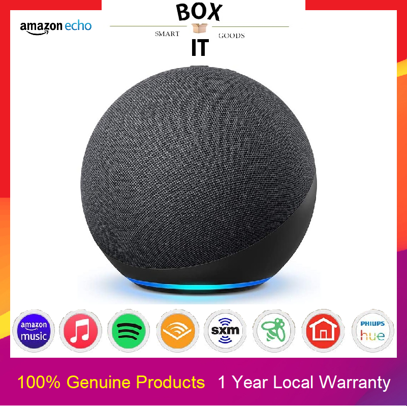 AMAZON Echo 4th Generation Alexa Assistant with 1 Year Malaysia ...