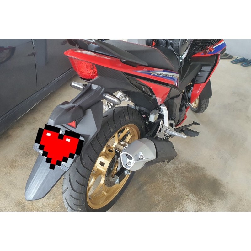 Buy Honda Rs150 Rs X Rsx Winner X 150 Honda Rs X Rsx 150 V1 V2 Rear Fender Ekor Bracket Cover Black Carbon Seetracker Malaysia