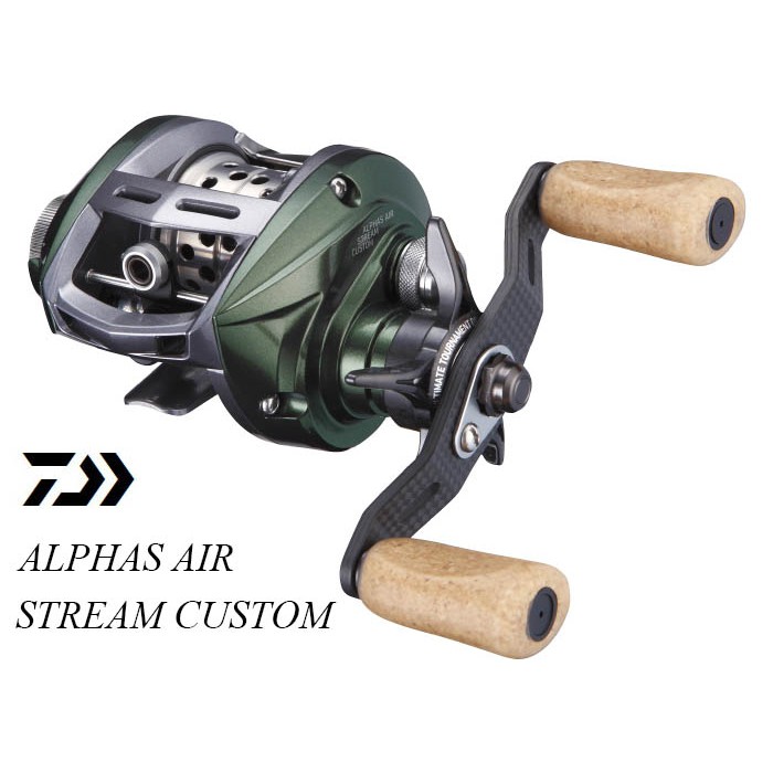 Daiwa ダイワ アルファスエア ストリームカスタム7.2R - リール