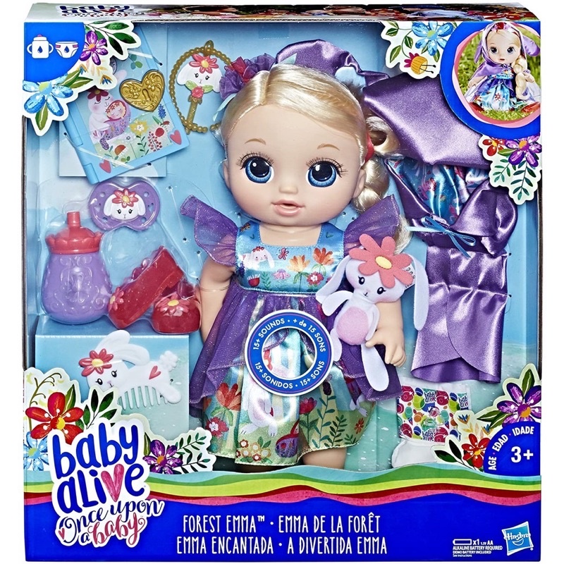 Baby Alive Real As Can Be Baby Doll Forest Emma Fairy Ani So Many