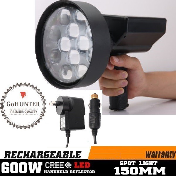 Hunting New 2500lm Rechargeable CREE LED Spotlight Hunting Torch