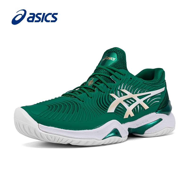 djokovic green asics