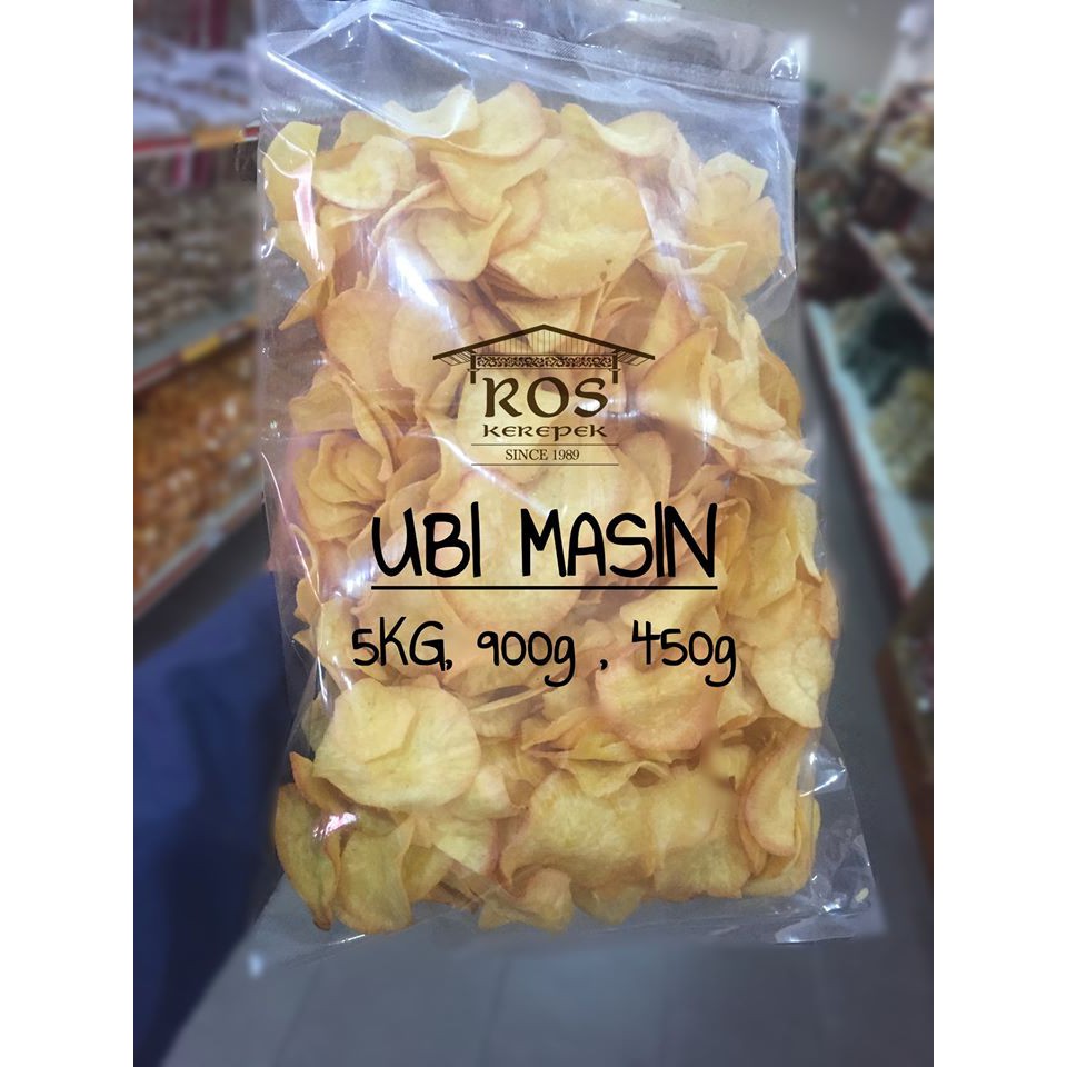 Kerepek Ubi Masin Kerepek Terbaik Dari Ros Kerepek House Banting