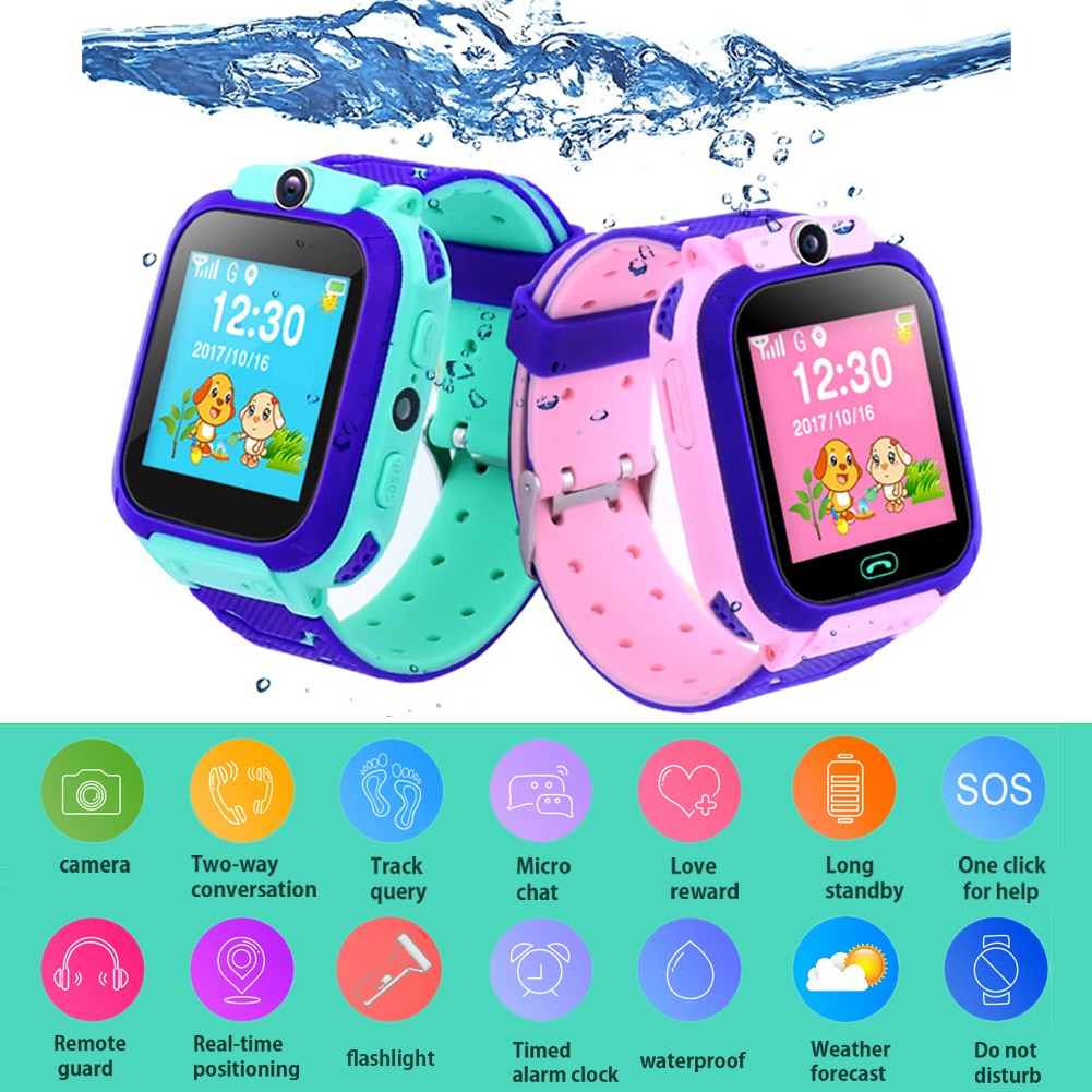 waterproof phone watch for kids