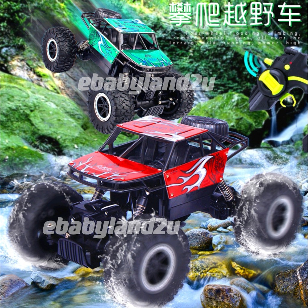 114 RC Car Rock Crawler Beast High Speed 4WD Remote Control Car Kereta Kontrol Mainan Budak Off
