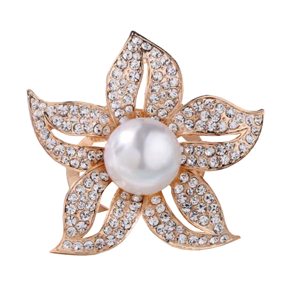 Shining Brooch Pin for Women Brides Elegant Pin Brooches #E