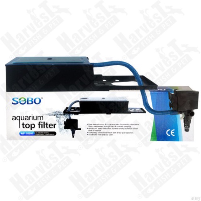 SOBO WP1880F Aquarium Top Filter With Pump Set PGMall