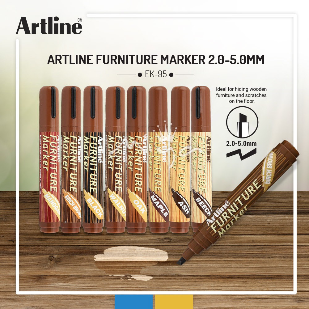ARTLINE EK95 Furniture Marker 2.0 5.0mm (For Furniture Scratch