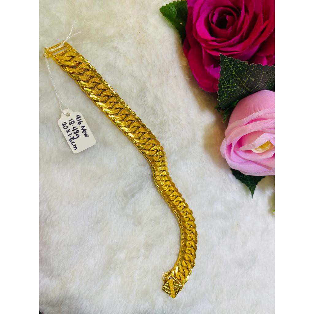 Buy Rantai Tangan Emas 916 New 18 48g Seetracker Malaysia