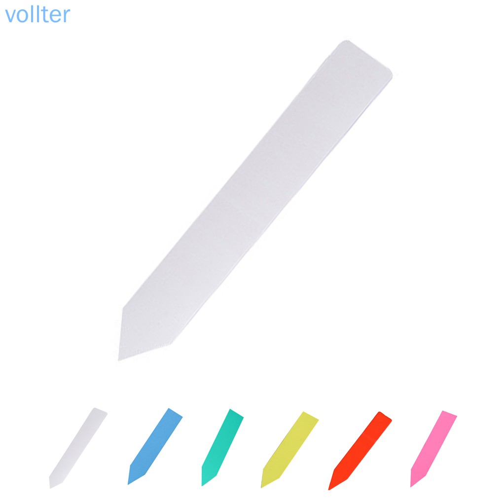 Essential Reliable 100PCS/Set Tree Fruits Seedling Garden Flower Pot Plastic Tags Sign Reusable Plants Tag Labels VOL... - Image 5