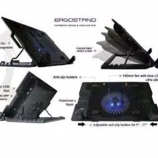 Ergostand laptop Cooling Pad - notebook cooler - cooler Pad-MURAGO Cooling Pad